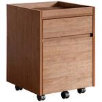 サイドチェスト サイドワゴン 引き出し キャスター付き Lezele (ルゼル) ミヤタケ(宮武製作所)