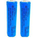 18650リチウムイオン電池2本入り 水鏡