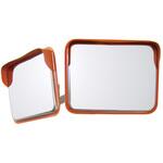 カーブミラーW 角型ポールなし ユニット