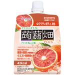 クラッシュタイプの蒟蒻畑プラス ブラッドオレンジ味 マンナンライフ