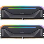 NOX RGB DDR5-6400MHz デスクトップ用 288pin 32GBx2 1.35V CL36-48-48-104 黒 3年保証 Apacer