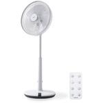 扇風機 DCモーター 左右首振り ハイリビング扇風機 風量12段階 温度センサー搭載 リモコン 入切タイマー 静音 節電 省エネ YAMAZEN(山善)