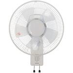 扇風機 壁掛け扇風機 お手入れ簡単モデル 左右首振り 引き紐スイッチ 風量3段階 YAMAZEN(山善)