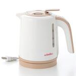 &smile 倒れてもこぼれにくい電気ケトル1.0L タマハシ