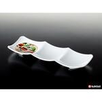 モルン三連角皿 ナカヤ化学産業