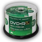 データ記録用 DVD+R ＜片面2層＞ 1回記録用 8.5GB  スピンドルケース HIDISC