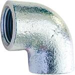 メッキ付 白エルボ リビラック