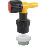 樹脂引出し口付ペール缶用コック・アダプターPタイプセット ミヤサカ工業