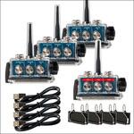 インカム ハンズフリー通信 BBT MS C:防滴セット 4人用 【マスター+スタンダード3個】 ON'S COMPANY