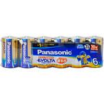 LR20EJ/6SW エボルタ乾電池 単1形 1パック(6本) パナソニック(Panasonic) 【通販モノタロウ】