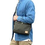 豊岡製軽量ミニショルダー-横型 Pistache