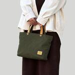 豊岡製超軽量ミニトート Pistache