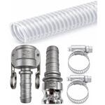 サクションホース レバー式カップリング バンドセット ノーブランド