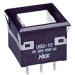 UB2 角型押しボタンスイッチ(スイッチのみ) NKKスイッチズ(旧:日本開閉器)