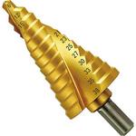 スパイラルだんだんドリル 大日商 超硬ステップドリル(竹の子ドリル