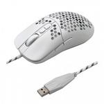 AOK-MS1004RGB-WH DPIとLED設定ができるゲーミングRGB静音有線マウス 光学式 AOTECH