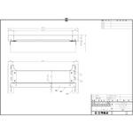 SLN-615SPD スチールラック用サイドプレート サカエ