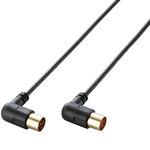 アンテナケーブル(L型-L型) エレコム