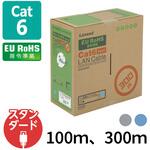 LANケーブル CAT6 ギガビット 段ボール箱入り(リレックス巻) 長尺 RoHS エレコム