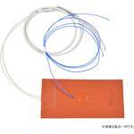 シリコンラバーヒーター 【両面テープ付き、熱電対1m、リード線延長1m】 スリーハイ