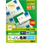 名刺用紙 両面 厚手 マイクロミシン マルチプリント A4サイズ