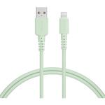 しなやかで絡まない シリコンケーブル 充電 データ転送対応 Apple MFi認証品 USB-A to Lightning MOTTERU