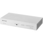 LAN HUB Giga 8ポート スイッチングハブ 電源内蔵 金属筐体 マグネット付 BUFFALO(バッファロー)