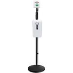 BS-7300YK1909TR30 検温スキャナー+自動消毒器 伸縮式フロアスタンドセット bitstrong