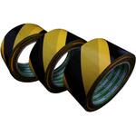 トラ養生テープ TT-50YB 50mm×25m 黄/黒 日東エルマテリアル