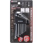 ボールポイント六角棒レンチセットショートヘッド スタビー7本組 TAKAGI(高儀)