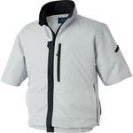空調服(R) 制電半袖ブルゾン(横ファン)(ウェアのみ) 空調服