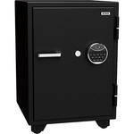 小型耐火金庫 顔認証/テンキー式 463×511×669mm ナイキ