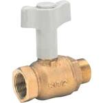 10K 青銅製 ファンコイルユニット用ボールバルブ(フルボア・ねじ込み形)(RTFOシリーズ) KITZ(キッツ)