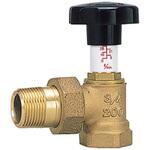 200型 ファンコイルバルブ(銅管用アングル形調整用 インジケータ付)(INAHシリーズ) KITZ(キッツ)