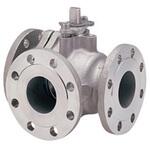 10K ステンレス鋼製三方ボールバルブ(3方2面シート・Lポート・フランジ形)(10UTN2Lシリーズ) KITZ(キッツ)