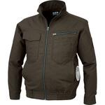 空調服(R)ベスト+スターターキット(7.36V黒ファン) ジーベック