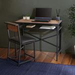 ヴィンテージ風コンパクトデスク&チェアセット-CMBA-【-コンビア