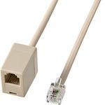 電話延長ケーブル サンワサプライ