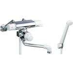 定量止水付 サーモスタット付シャワーバス水栓 エコフルスプレーシャワー INAX(LIXIL)