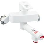 SF-WCH390 熱湯口付シングルレバー混合水栓 台付ツーホールタイプ INAX(LIXIL)