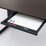 コーナーデスク用中央引出し LION (ライオン事務器)