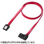 右L型シリアルATA3ケーブル サンワサプライ