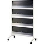 カタログスタンド(垂直型) 4列4段 LION (ライオン事務器)