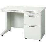 RJデスクII 片袖机 奥行600mm 引出しDタイプ(組立サービスなし) プラス[家具]