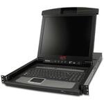 APC NetShelter 17インチラックLCDコンソール 16ポートアナログKVMスイッチ一体型 英語版 AP5816 APC(シュナイダーエレクトリック)