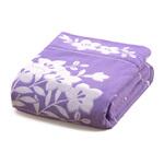 今治産桔梗柄ボリュームタオルケット ファミリー・ライフ