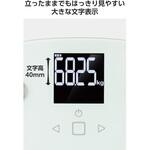体組成計 体重計 内臓脂肪レベル30段階 50g単位 大きな文字表示 文字高40mm バックライト 自動認識 エレコムヘルスケア