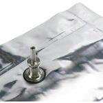 FlexFoil PLUS サンプルバッグ(ステンレス製セプタムフィッティング付き・1口・50L・5個入) SKC(環境測定)