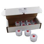 PVCフィルターカセット(GLA-5000・サポートパッド付き・プレウェイト・5 Dec・5.00 μm・37 mm・2ピース透明スチレン従来型・バンド付き・10個入) SKC(環境測定)