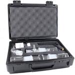 BioSamplerミニキット(BioSampler本体・20 mL捕集容器2個(キャップ付き)・取付ロッド付きケース・ViaTrap 120 mL) SKC(環境測定)